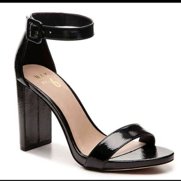 Mix No. 6 Shoes - Mix No. 6 black strappy sandals sz 10